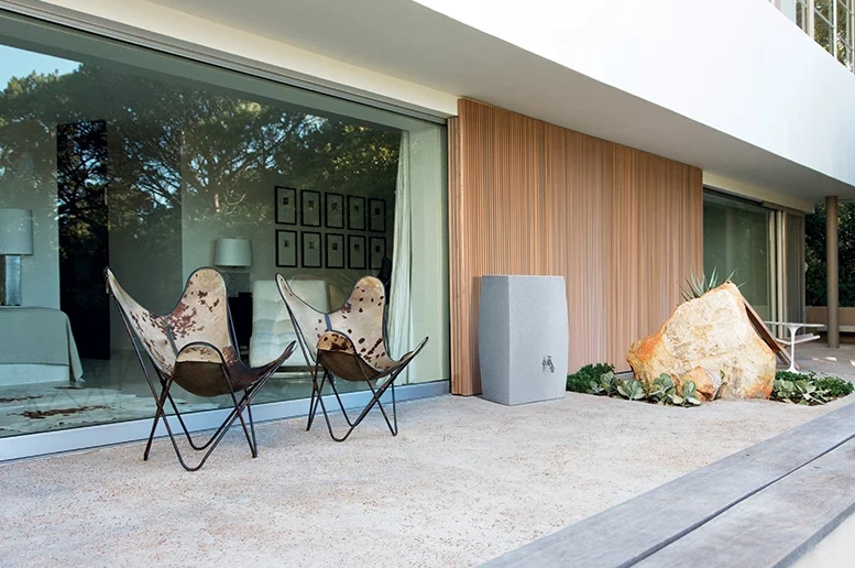 Sud na dažďovú vodu NOBLESSE sivý granit 275